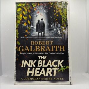 📚 3/$15 The Ink Black Heart Book by Robert Galbraith